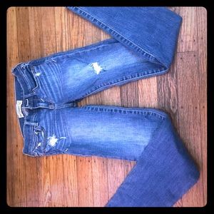 Girls 12 slim Abercrombie jeans